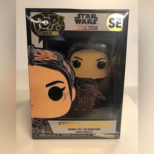 Funko Pop! Enamel Pin Star Wars The Mandalorian SE Fennec Shand NEW & SEALED